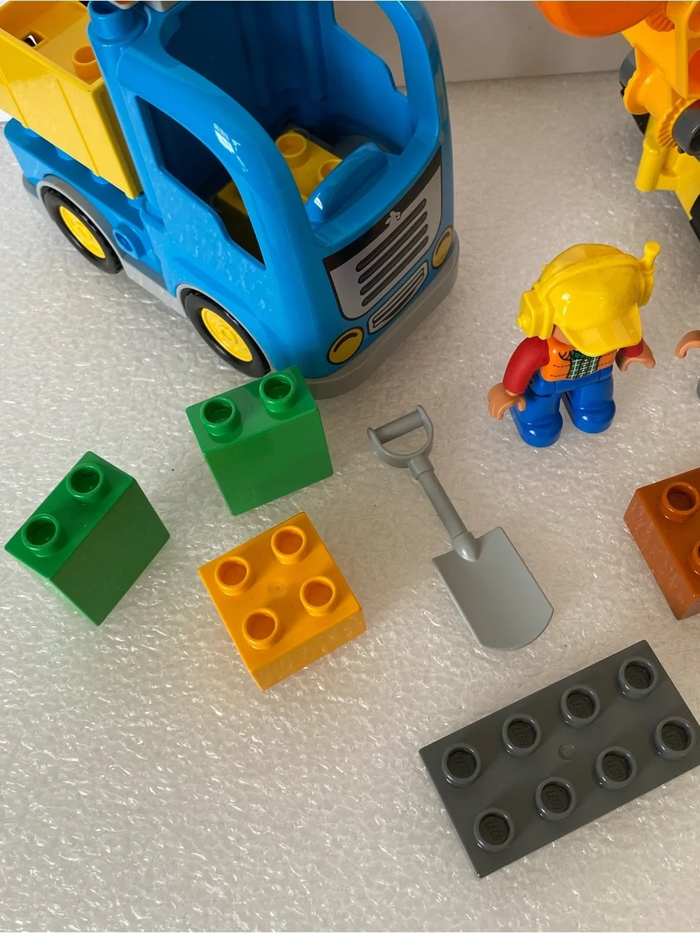 LEGO DUPLO Town Truck & Tracked Excavator (10812) Construction Set